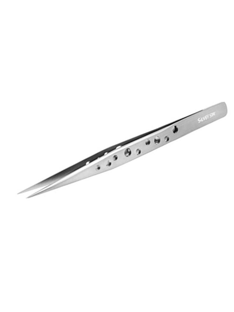 Пинцет АТ 9926 для наращивания игла с отверстиями