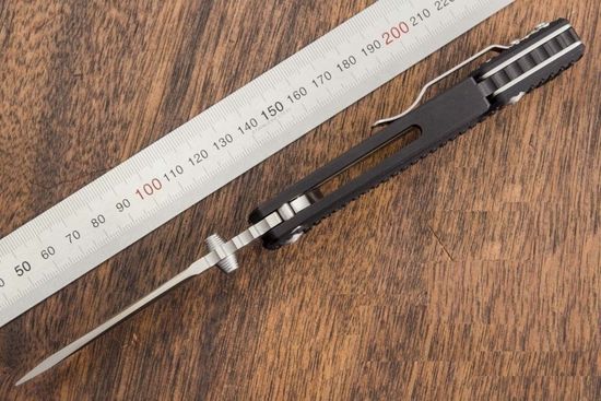 Складной нож Cold Steel 58SQB AD-15 Black c клинком из стали CPM-S35VN, рукоять алюминий / G10