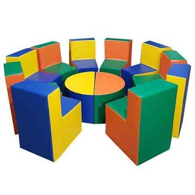 Мягкая игровая мебель «Радуга»