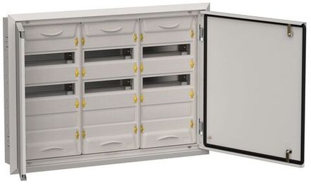 Корпус ЩРв-108 (3х36) TITAN 5 630х885х130 IP31 сер. метал. IEK TI5-50-V-3X036-31-7035