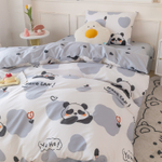 Комплект постельного белья на резинке Сатин Люкс KIDS 100% хлопок CDKR061