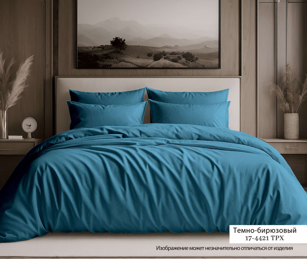 КПБ Евро с простыней на рез. 160х200 САТИН "С8"