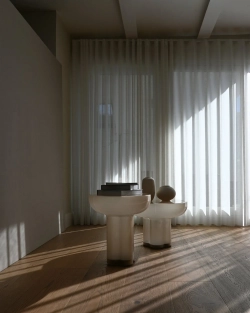 Стол 101 Сopenhagen Crown Table, Low, Smoked Desert, дымчатый бежевый