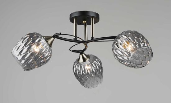 1717/3 BK+AB (4) Люстра (RL)