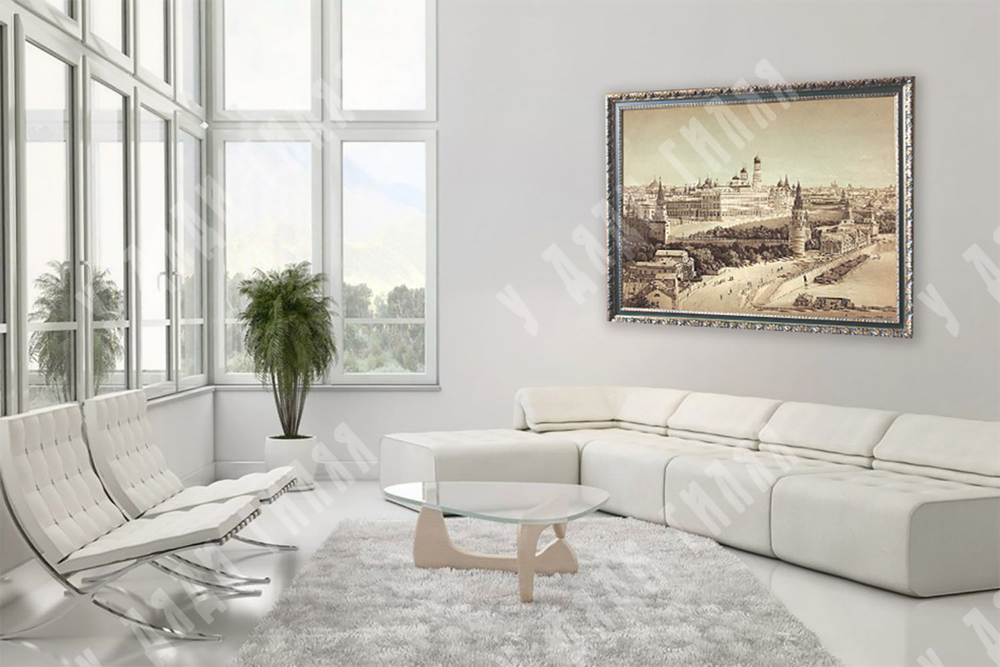 Лангл Й. Фототипия «Кремль в Москве» из альбома «Исторические картины». Вена, 1880-е гг.