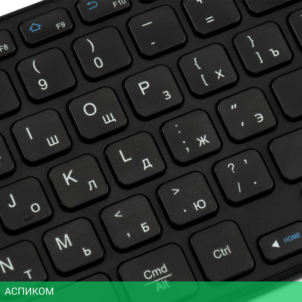 Клавиатура Oklick K614W черный