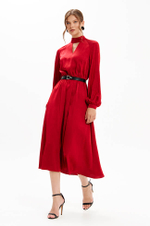 51701 Платье женское (бургунд)