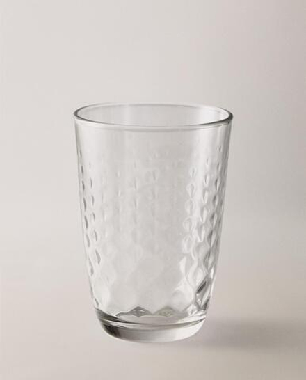 Zara Home стакан из стекла, цвет прозрачный, 12 см · 2336/401
