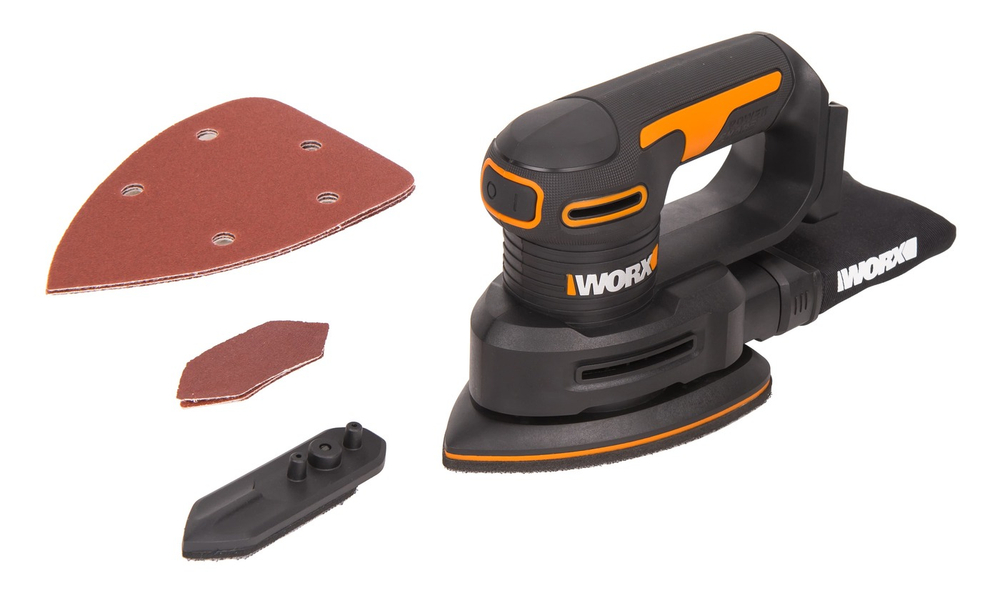 Аккумуляторная дельто-шлифовальная машина WORX WX822.9 20В