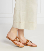 Кожаные вьетнамки See By Chlo\u00e9 - коричневый(SB42081A 19003)