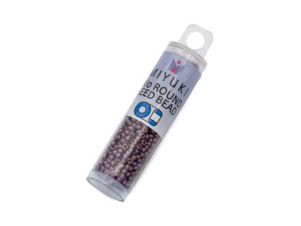 Бисер Round 11/0, Miyuki, фиолетовый