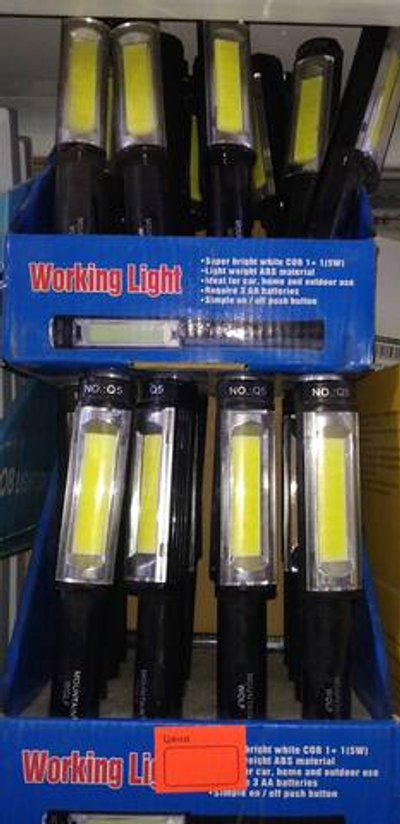 Фонарик ручной светодиодный с магнитом Q5