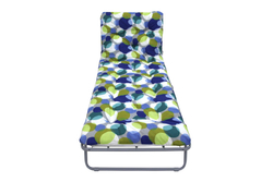 Кровать раскладная Стефания мягкая крошка гофрокартон арт.с88а/44 (цвет ткани разноцветный рис.круги (1 шт. в уп.)