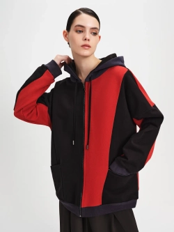 Худи из плотного футера OLA OLA