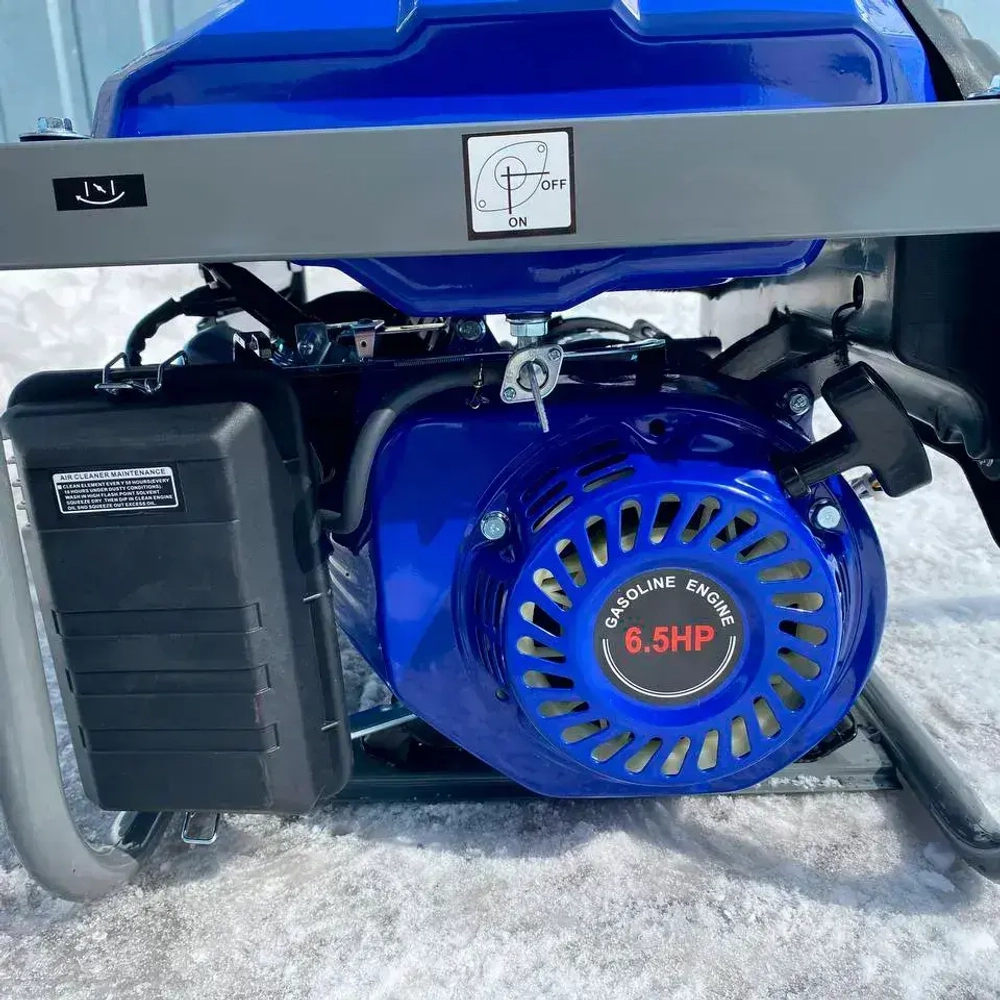 Генератор бензиновый / Медная обмотка/ 2 розетки 220V