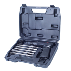 Пневмозубило 10 мм, 3200 уд/мин, с набором насадок MIGHTY SEVEN (M7) SC-0617C