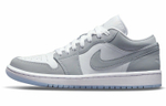Кроссовки Air Jordan 1 Low "Wolf Grey" (Женская размерная сетка)