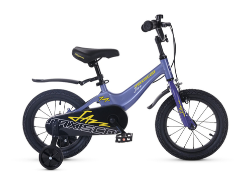 Велосипед 14'' Maxiscoo JAZZ Стандарт Плюс Синий карбон (2024)