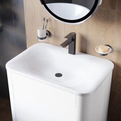 Смеситель для раковины STWORKI Гриндстед S29010BK черный