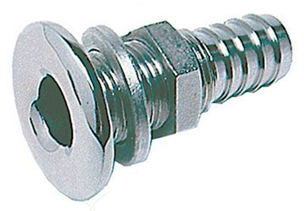 Горловина с патрубком, нерж. сталь, резьба 1-1/2 (10236355).