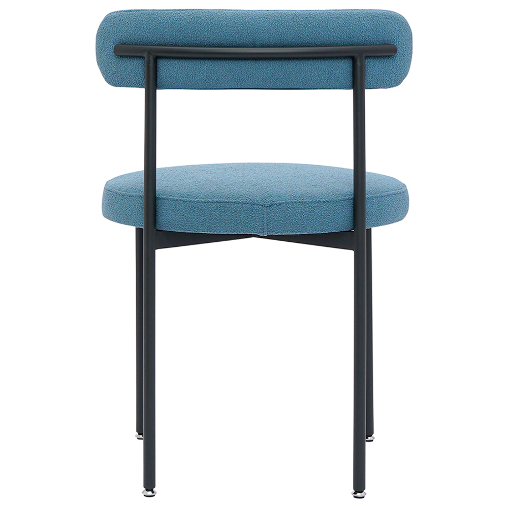 Стул loter, букле, темно-синий