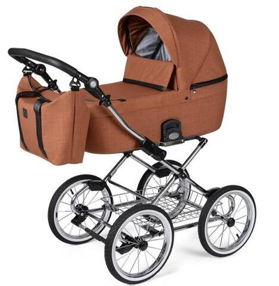 Коляска Noordline Nicole Classic Chrom 3 в 1 (Terracota)