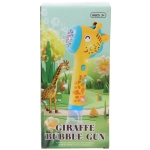Мыльные пузыри «Жираф», 31*10 см, 60 мл, на батарейках (АА 4 шт, в компл не входят)