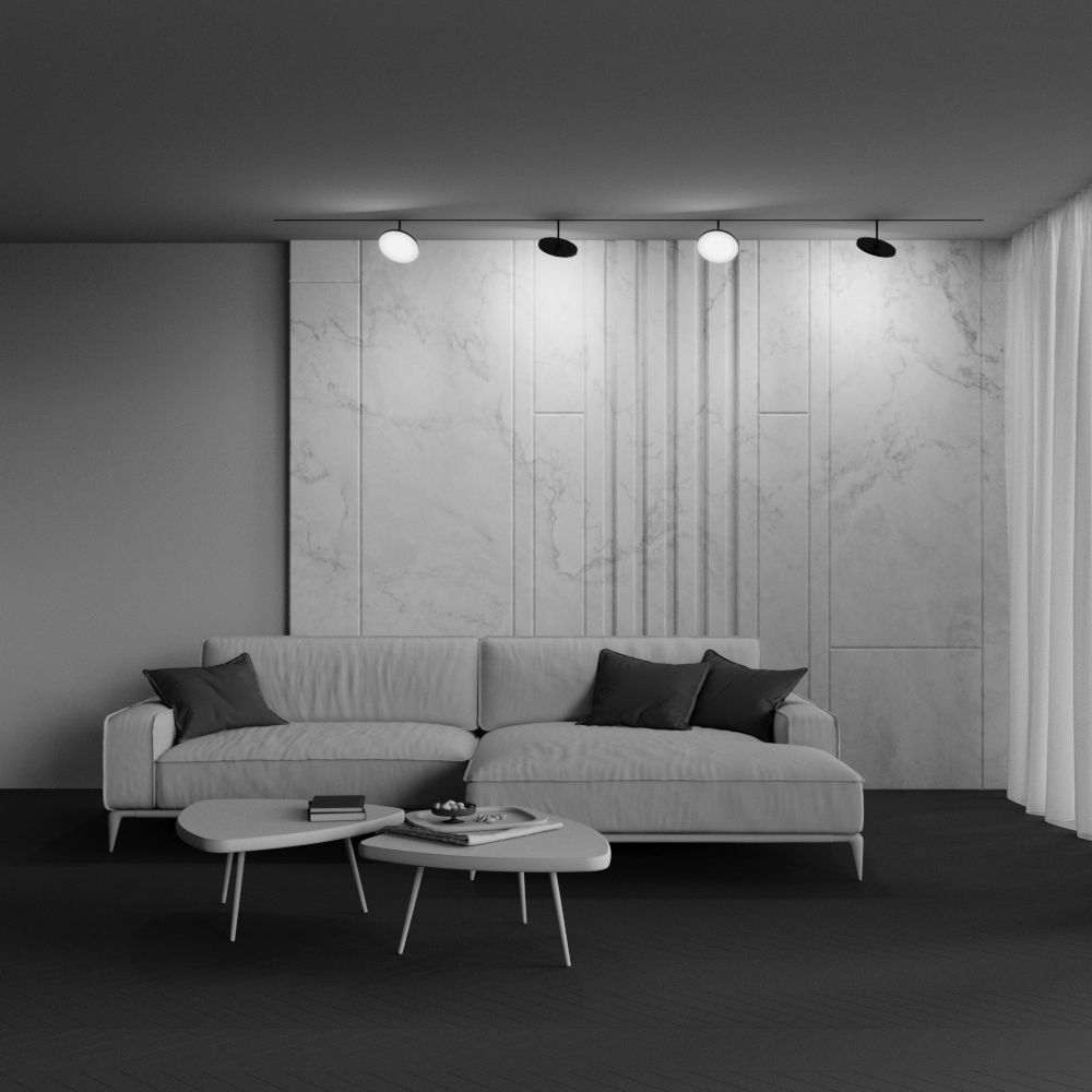 Трековый светильник Maytoni Exility Plato TR131-4-15W-DS-B