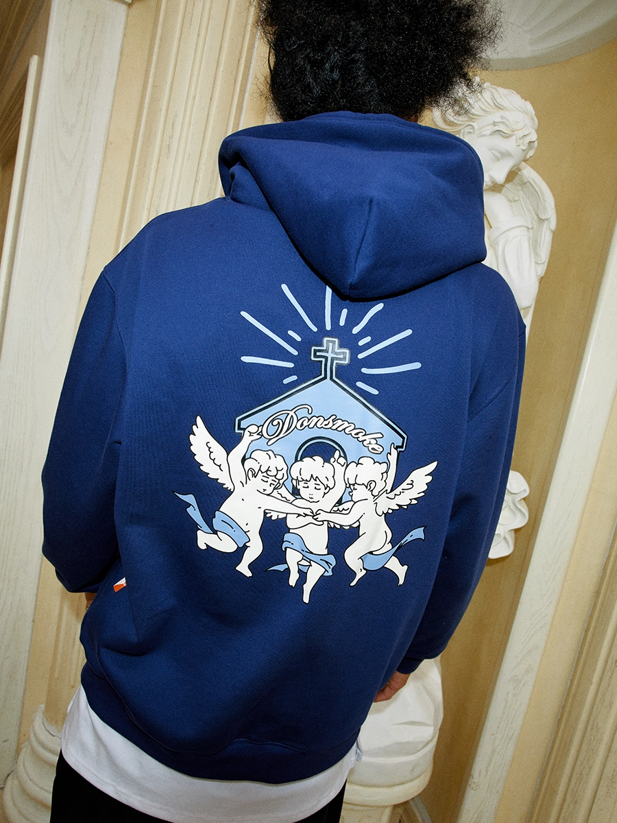 Худи DONSMOKE "Angelic Logo" Oversized Hoodie