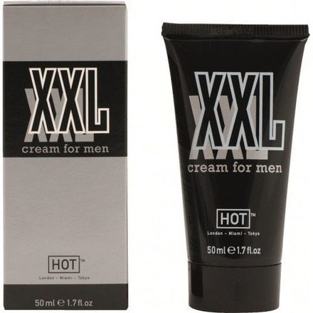 Крем для усиления эрекции HOT XXL, эффект увеличения, 50 мл