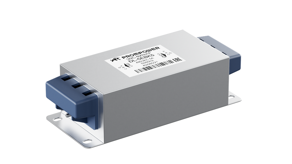 ЭМС-фильтр PROMPOWER DL-5EBK5, 400 В, 5 А, категория C2