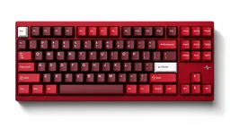 Wobkey Crush 80 Reboot Pro Red - AI фото на белом фоне
