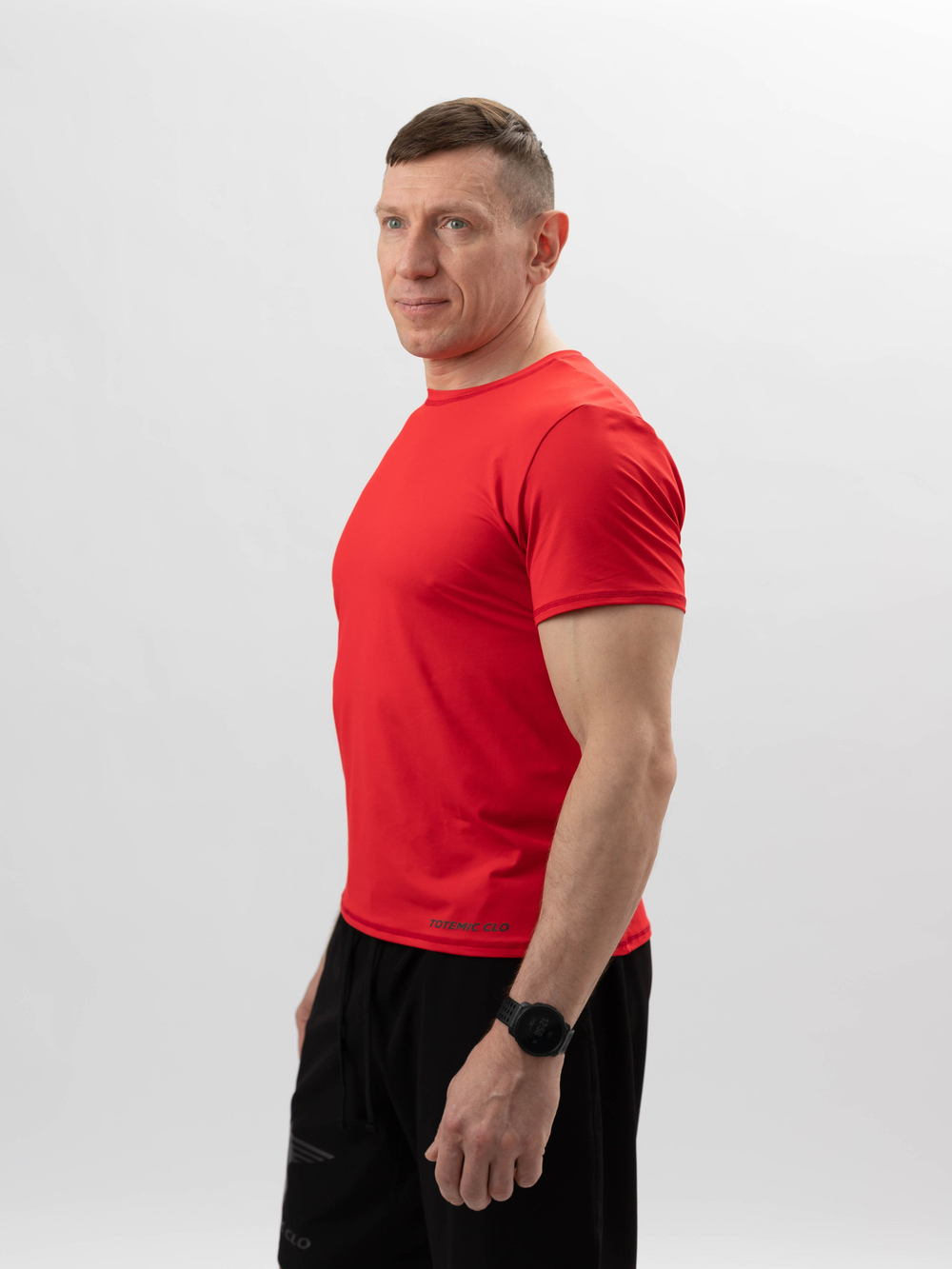 Футболка спортивная TOTEMIC CLO красная