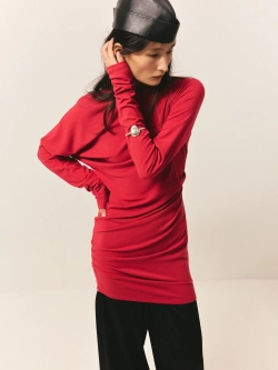 Платье с драпировками