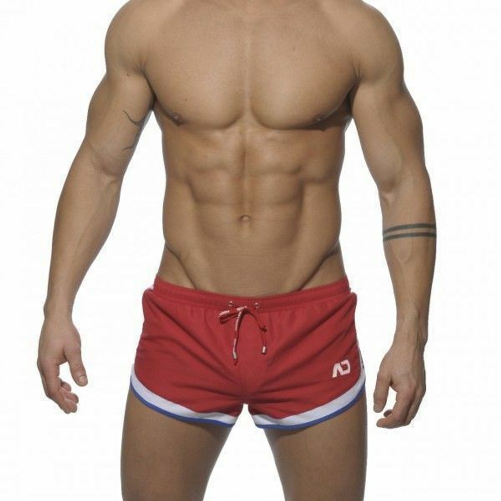 Шорты Addicted красные &quot;Short Three Tone Boxer&quot; RED