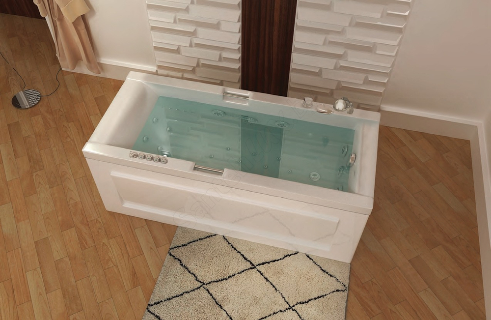 Ванна обрезанная Александрия 170 ЭКСТРА (1700х750) Без каркаса