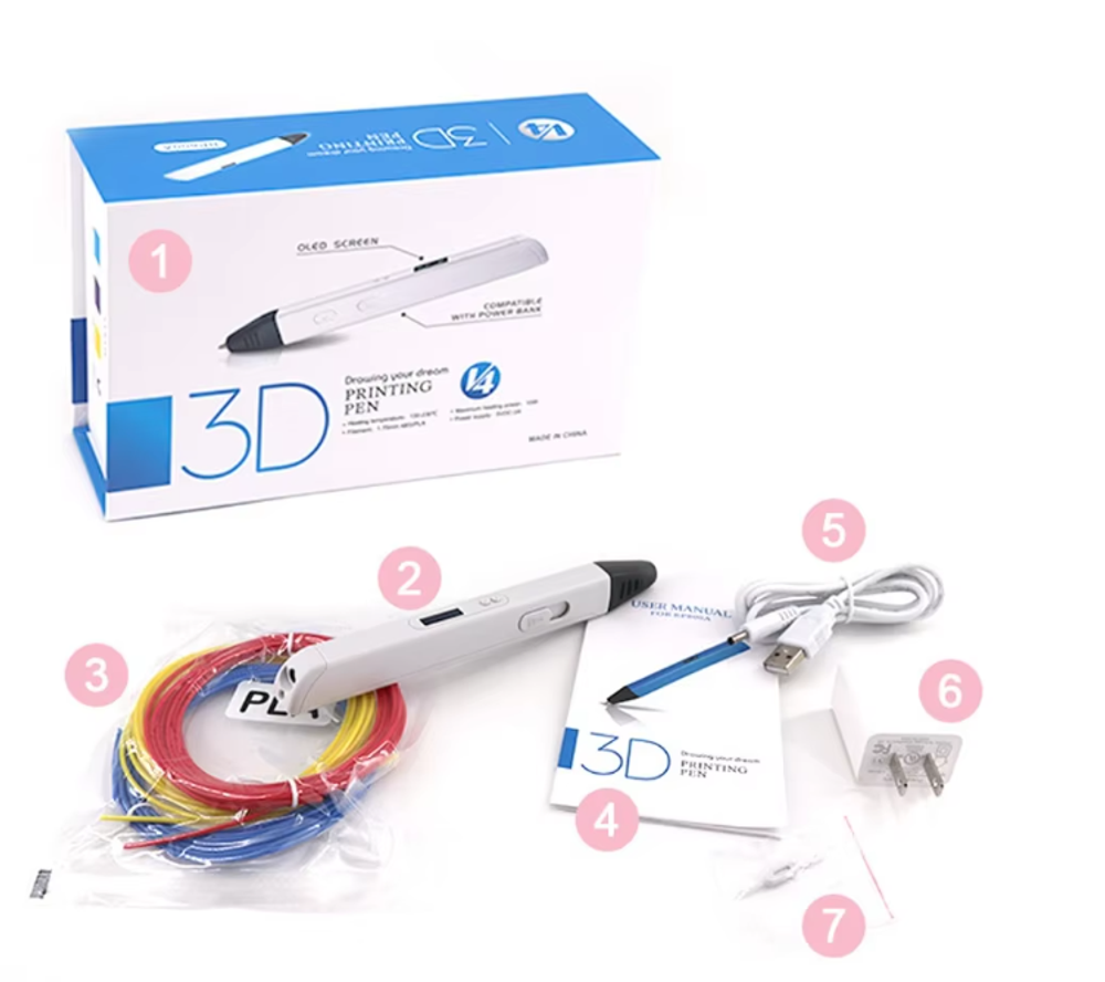 3D ручка (3D printing PEN RP800A) c OLED дисплеем