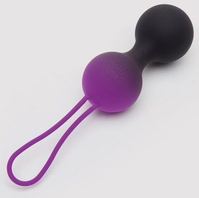 Черные, меняющие цвет вагинальные шарики Inner Goddess Colour-Changing Jiggle Balls 90g (Цвет: черный)