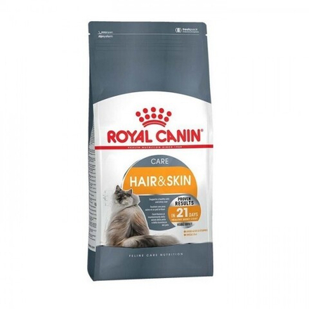 Royal Canin 2кг Hair&Skin Care Сухой корм для кошек для поддержания здоровья кожи и шерсти