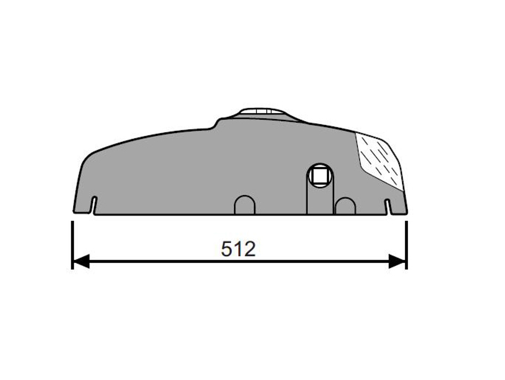 E456 Привод 230 В с установкой на полотно ворот, CAME 001E456