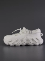 Кроссовки Изики детские - Yeezy boost- белые