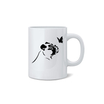 Кружка "Боксер и бабочка"