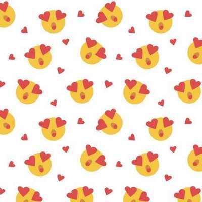 Смайлики (эмодзи) - любовь с сердечками