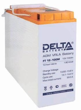 Аккумуляторы Delta FT 12-100 M - фото 1