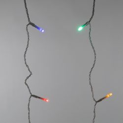 ULD-C3020-264-TTK MULTI IP44 Занавес светодиодный с эффектом мерцания. 3х2м. 264 светодиода. Разноцветный свет. Провод прозрачный. TM Uniel