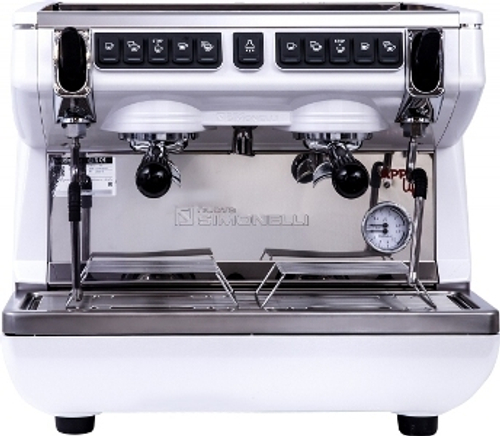 КОФЕМАШИНА APPIA LIFE COMPACT 2GR V/ БЕЛЫЙ+ЭКОНОМАЙЗЕР+ВЫСОКАЯ ГРУППА 1Ф 167630