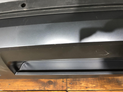 Юбка заднего бампера Skoda Karoq 17-нв Б/У Оригинал 57R807835