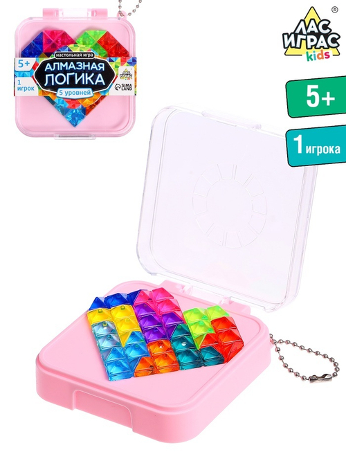 Головоломка. Настольная игра "Алмазная логика", ЛАС ИГРАС KIDS