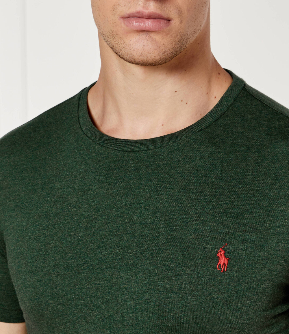 Футболка POLO RALPH LAUREN - темно-зеленый(710671438)
