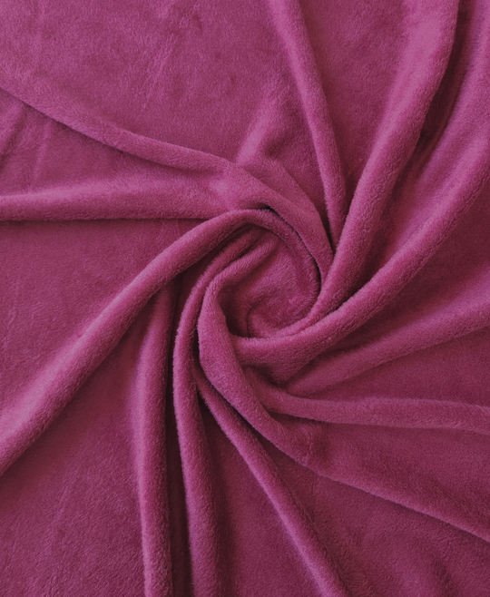 Трикотаж велюр, бордовый NEAVY BENZ